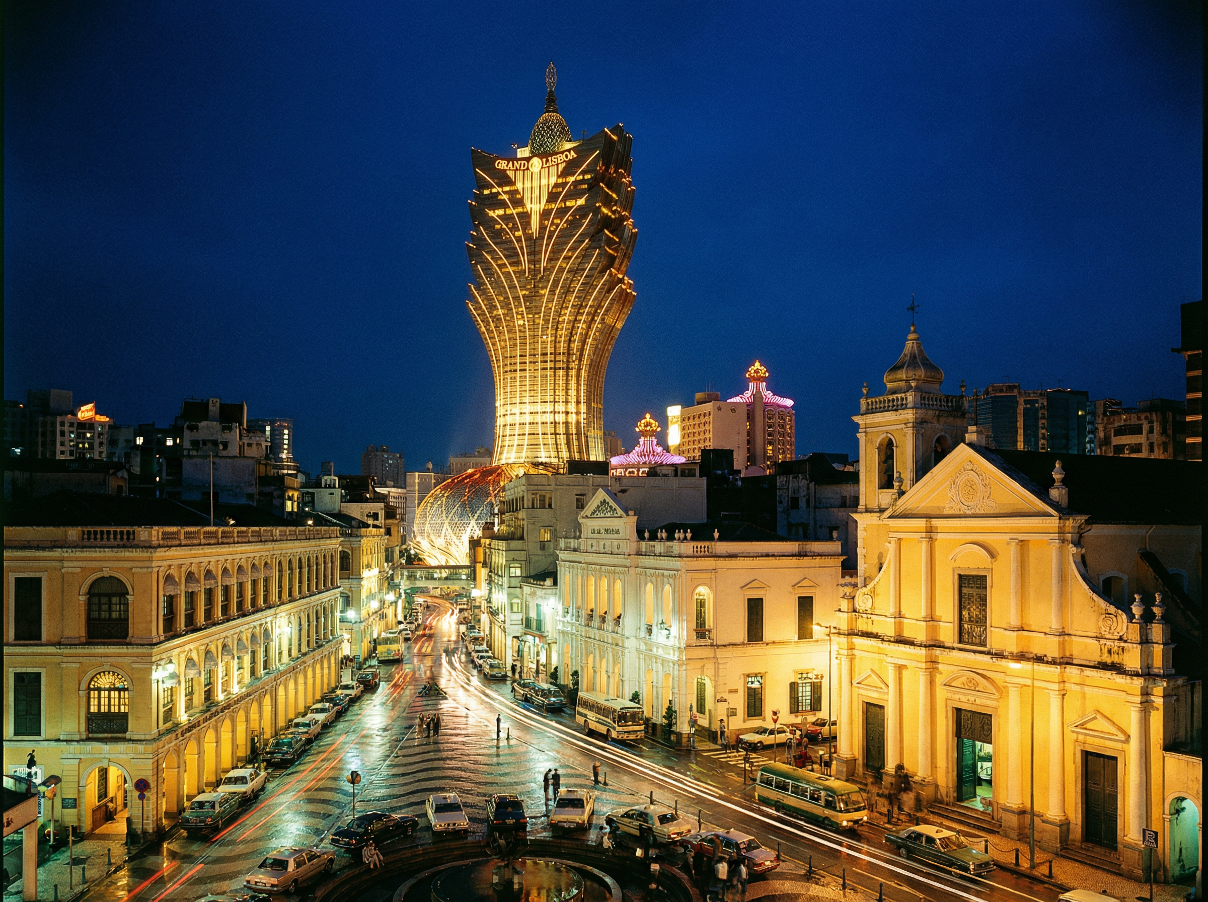 澳门彩票 - 新葡京娱乐场夜景